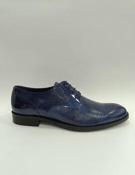 Zapato Donatelli Ceremonia bronx azul